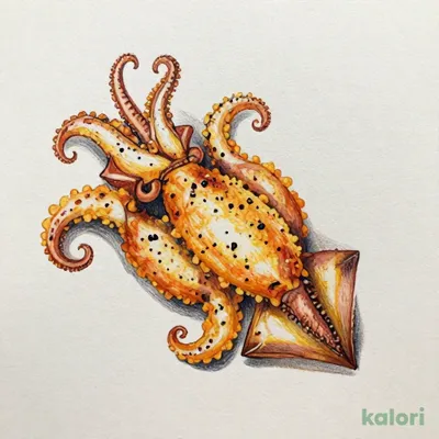 Fried Squid Tentacles