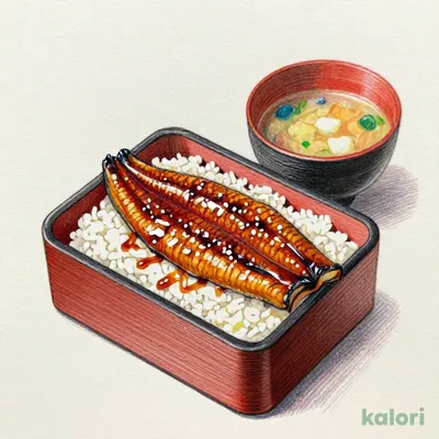 うな重　味噌汁付き