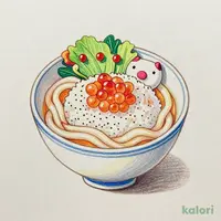 Kids' Salmon Roe Rice Bowl Set
