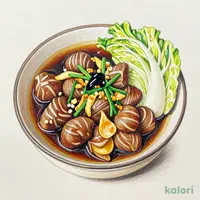 Appetizer Motsunabe (Black Garlic Oil)