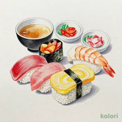 Lunch Nigiri Sushi Set (No Dessert)
