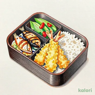 お昼の民芸弁当(甘味なし)
