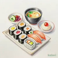 にぎり寿司御膳　ミニデザート付