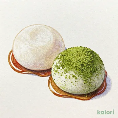 わらび餅二種『抹茶しずく』