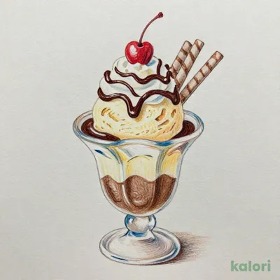 Chocolate Vanilla Sundae