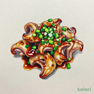 Gizzard with Scallions