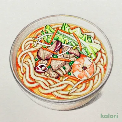 ピリ辛ちゃんぽんうどん