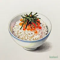 Mini Ikura (Salmon Roe) Rice Bowl