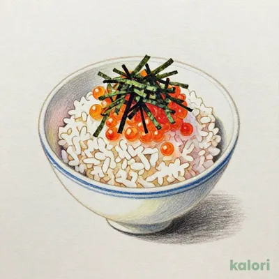 Mini Ikura (Salmon Roe) Rice Bowl