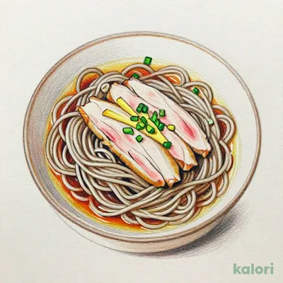 冷やし鴨南蛮そば