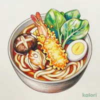 大海老天民芸鍋焼きうどん