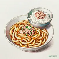 尾張風味噌煮込みうどん　ミニまぐろたたき丼セット