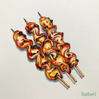 Grilled Chicken Skin Skewer