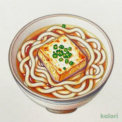 民芸きつねうどん