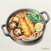 民芸鍋焼きうどん