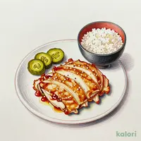 Chicken Nanban with Rice Set