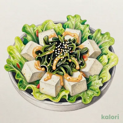 豆富のサラダ