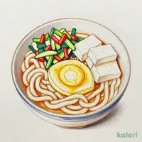 麵ランチ）セイロうどんと茶碗蒸し（豆富のサラダ）