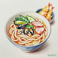麵ランチ）民芸ちゃんぽんうどん（ミニ天丼）