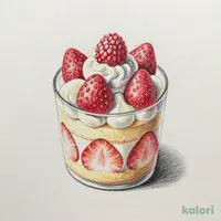 サンシャインレッドのミニパフェ