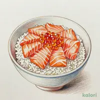 岩内サーモンの『いくらサーモン丼』