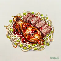 セセリとハラミの2種盛り