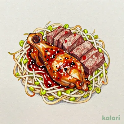 セセリとハラミの2種盛り