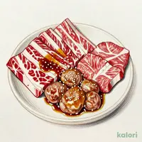 牛3種盛り