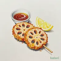 レンコン揚げ