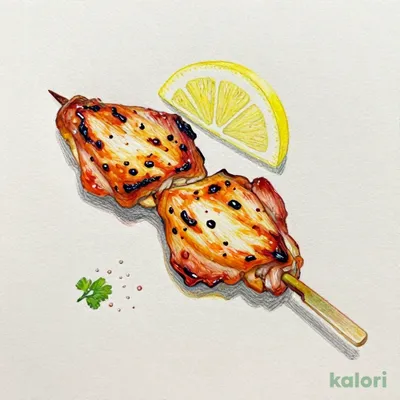 若どり手羽焼き