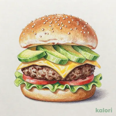 アボカドバーガー
