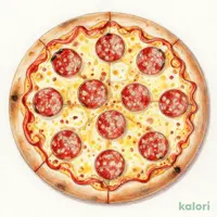 ペパロニ＆チーズピザ