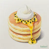 リリコイバター＆ホイップパンケーキ
