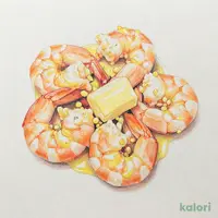 レモンバターガーリックシュリンプ5P/8P