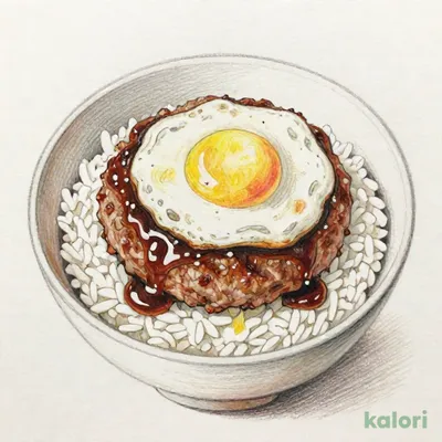 ロコモコ丼 グレービーソース