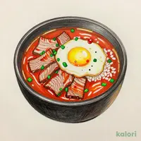 カルビクッパ