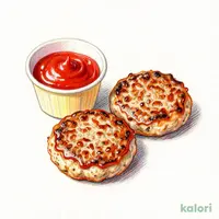 焼いて食べるお子様ハンバーグ