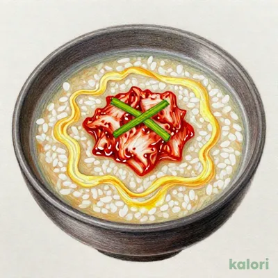 玉子キムチ雑炊
