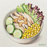 蒸し鶏サラダ