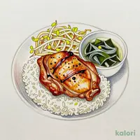 とりもも定食