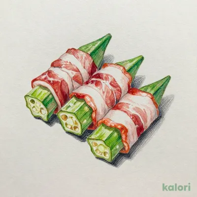 オクラ肉巻き