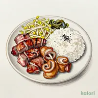 カルビ・ホルモン定食