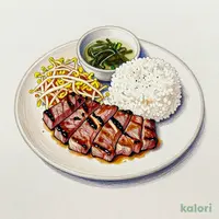 カルビ定食