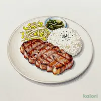 ハラミ定食