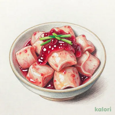 ガツの梅和え