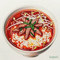 ユッケジャンクッパハーフ