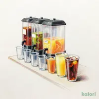 ランチ食べ放題 ドリンクバー