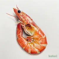 有頭エビ焼き