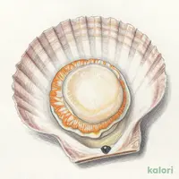 殻付きホタテ