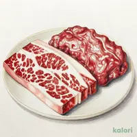 黒毛和牛上カルビ×やわらか牛ハラミ